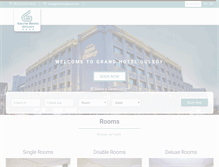 Tablet Screenshot of grandhotelgulsoy.com